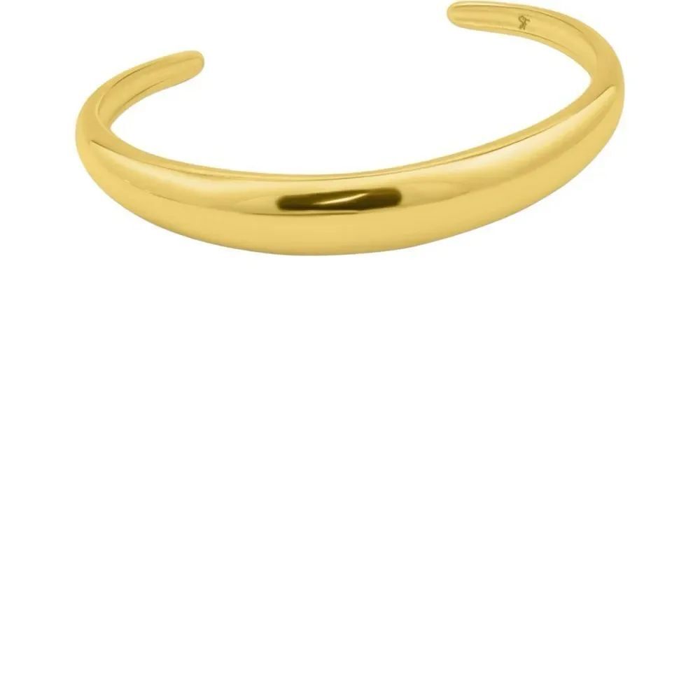 Chic Gold-Tone Cuff Bracelet